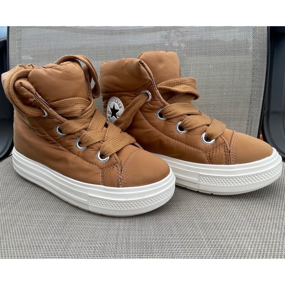 Converse Chuck Taylor All Star Move Platform Puffer Boots A17641C Mens 6 W 7.5